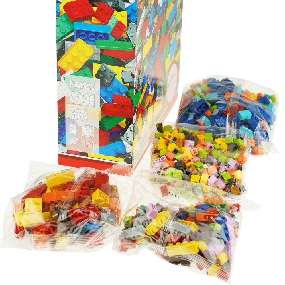 Klocki konstrukcyjne 1000 sztuk - pasują do LEGO