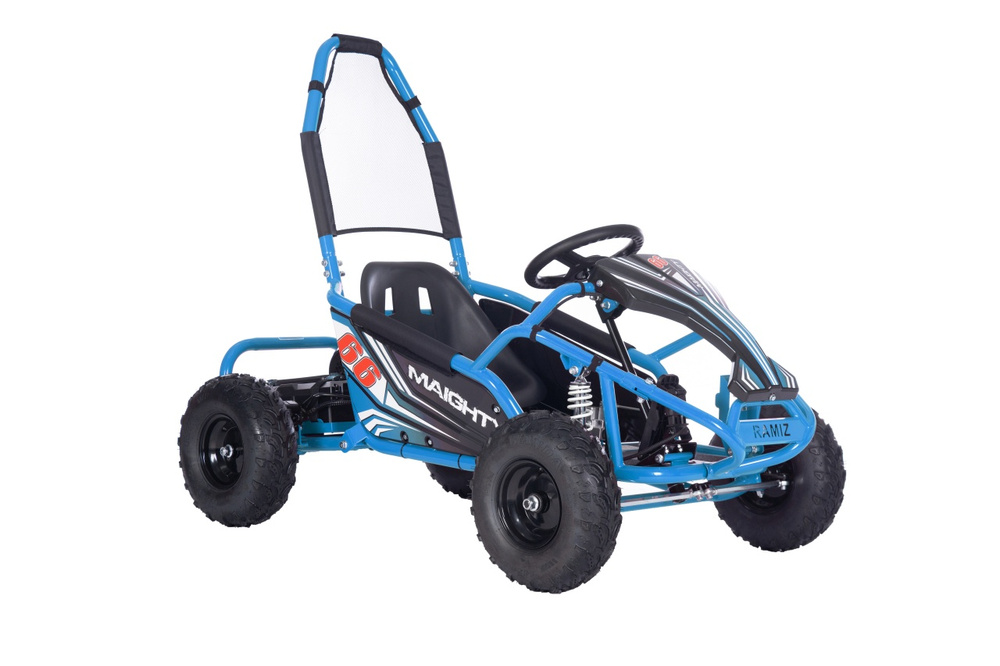 Pojazd Gokart Elektryczny MAIGHTY Niebieski