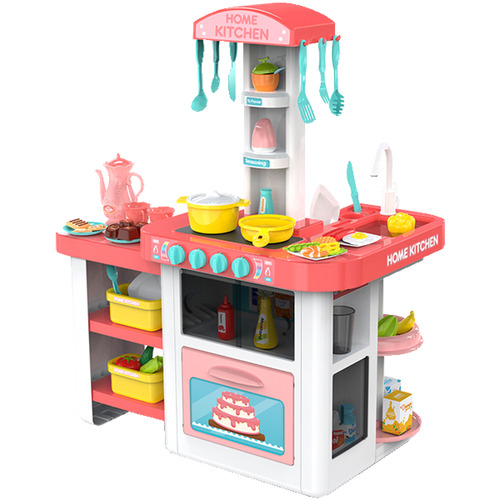 Kuchnia Małego Kucharza akcesoria piekarnik, lodówka, kran, woda 