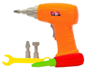 Puzzle konstrukcyjne w pudełku z narzędziami, 193 elementy