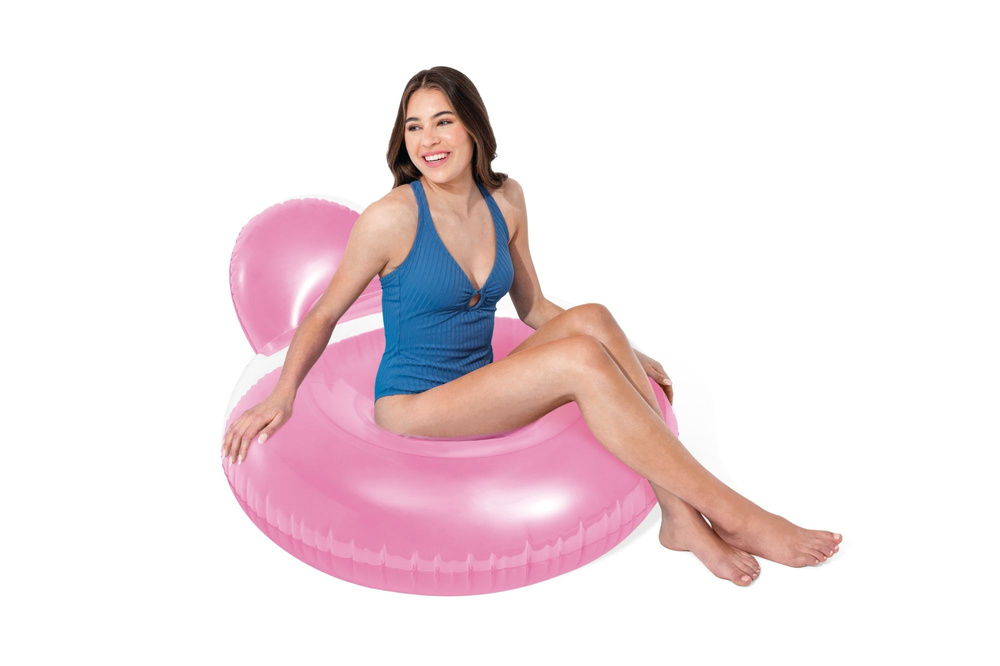 Fotel dmuchany do pływania nad wodę basen plaża 137x122 cm Intex 58889