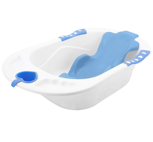 Wanienka z siedziskiem niebieska 83 x 50 x 23 cm KINDERSAFE