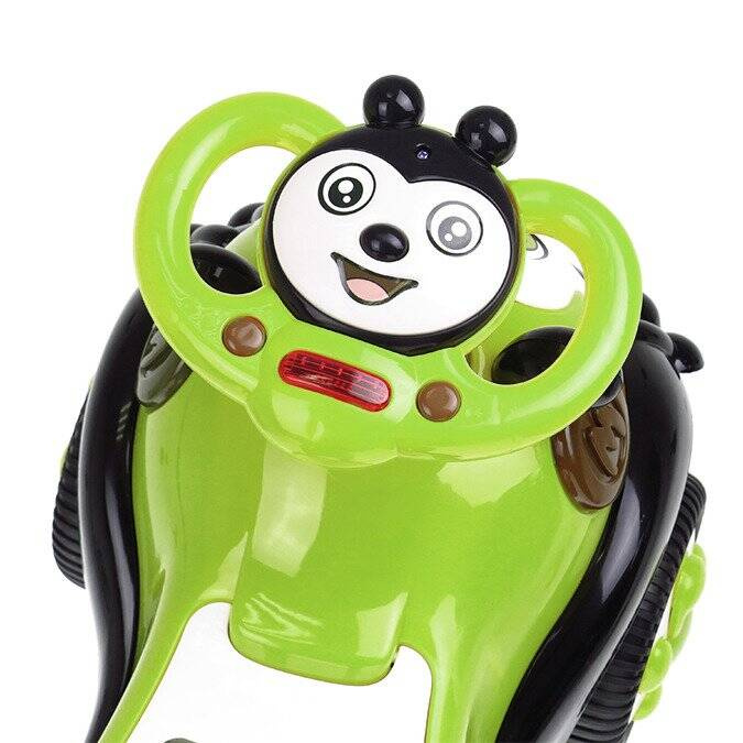 Jeździk dla dzieci pszczółka KINDERSAFE  zielony