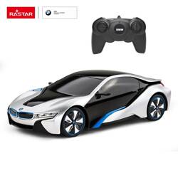 BMW I8 R/C skala 1:24  Rastar 48400 samochód sterowany srebrny