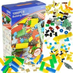Klocki konstrukcyjne 1000 sztuk - pasują do Lego
