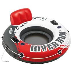 Koło do pływania fotel dmuchany River Run 56825 Intex 135 cm 2 uchwyty 