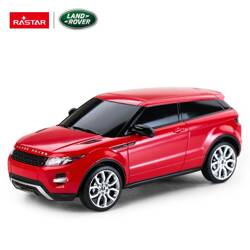 Range Rover Evoque R/C skala 1:24 Rastar 46900 samochód sterowany czerwony