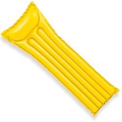 Żółty materac do pływania basen plażowy 183 x 69 cm INTEX 59703
