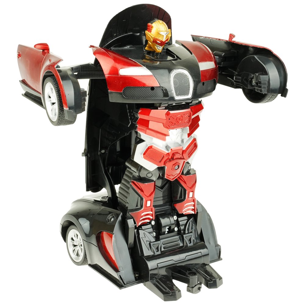Auto robot RC Samochód Transformers 2w1 pilot ⚡ Chłopiec