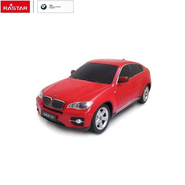 BMW X6 skala 1:24 Rastar 31700 samochód sterowany czerwony