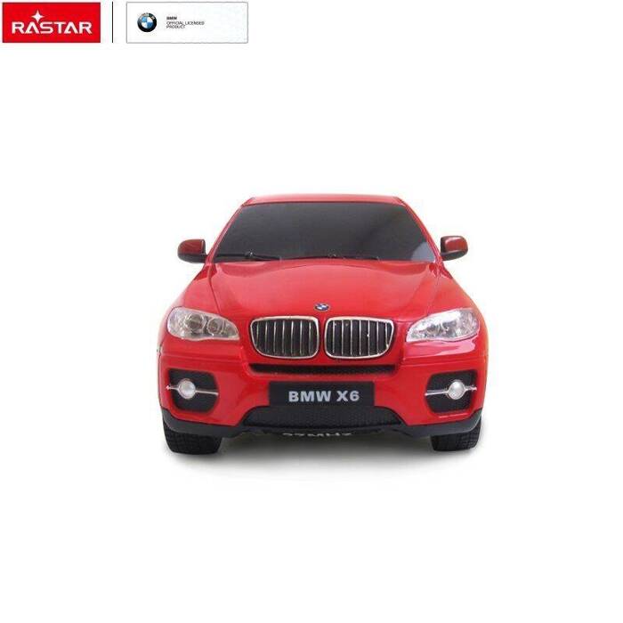 BMW X6 skala 1:24 Rastar 31700 samochód sterowany czerwony