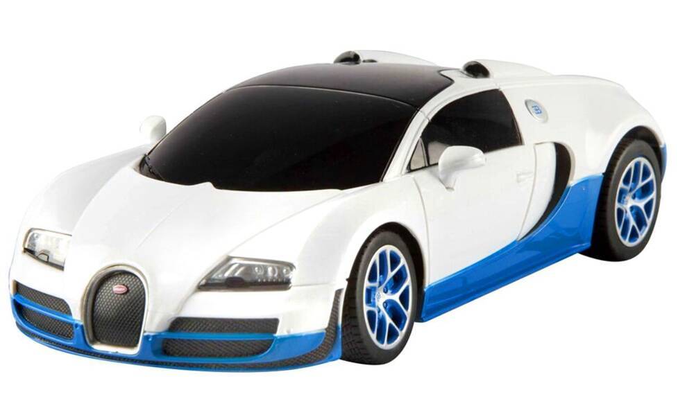 Bugatti Veyron Grand Sport skala 1:24 Rastar 47000 samochód sterowany biały