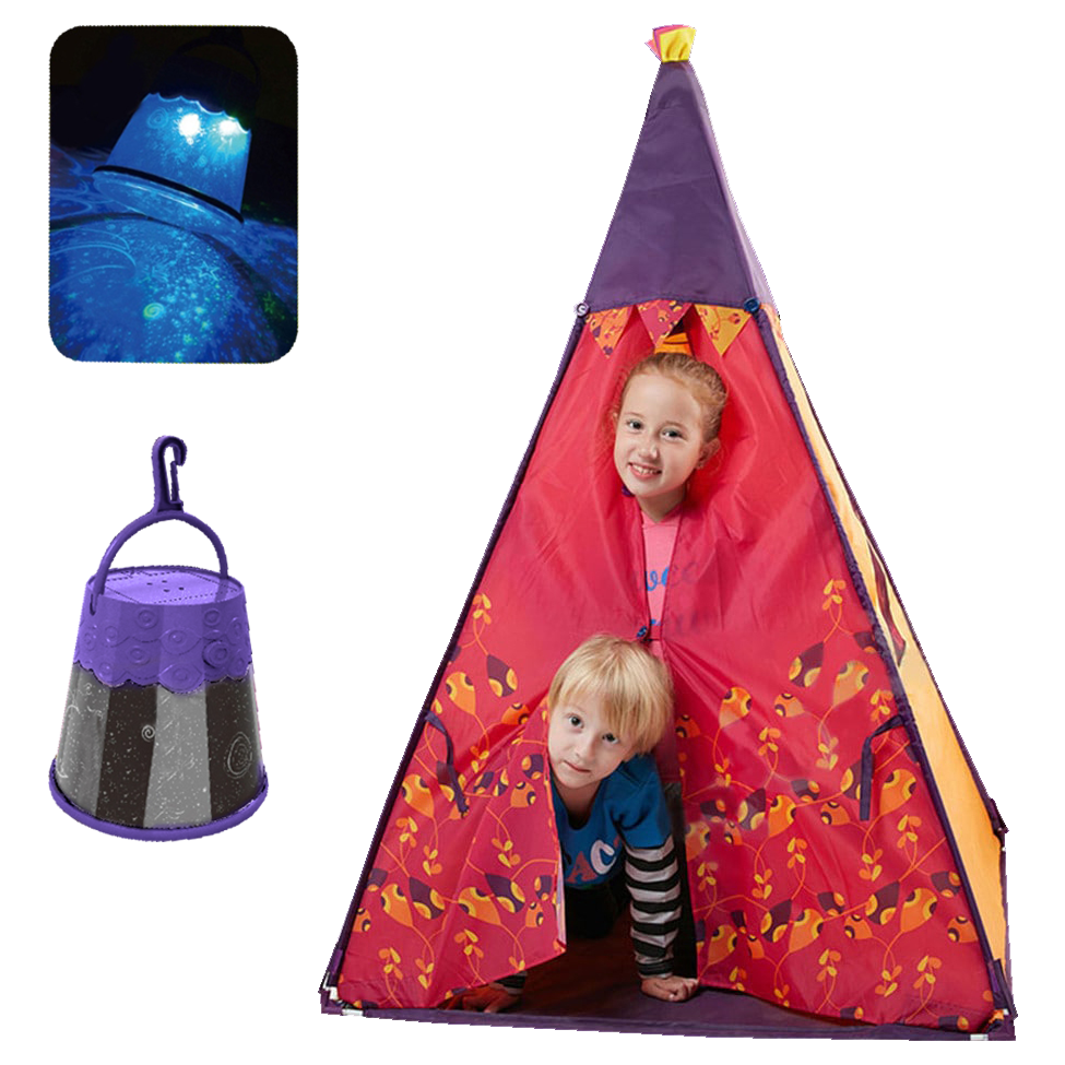 Domek dla dzieci Tipi Namiot indiański projektor wigwam