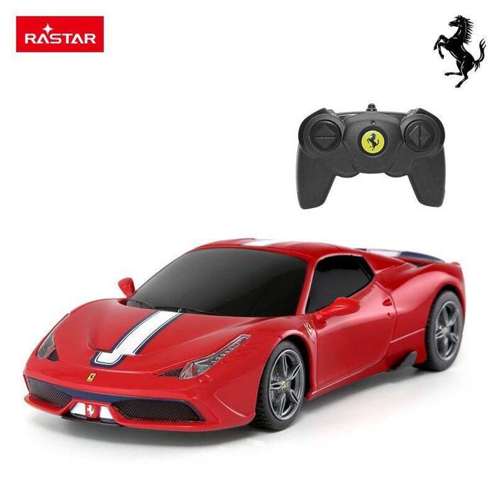 Ferrari 458 Speciale A 1:24 Rastar 71900 samochód sterowany czerwony