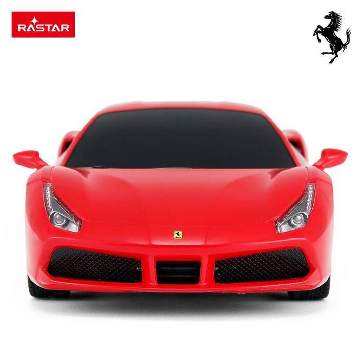 Ferrari 488 GTB skala 1:24 Rastar 76000 samochód sterowany czerwony