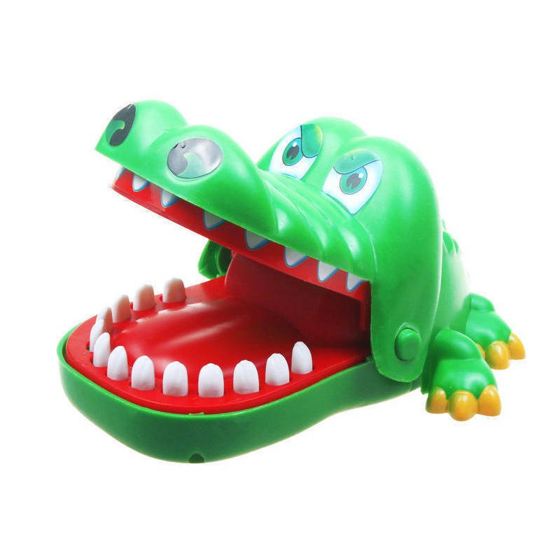 Gra zręcznościowa Krokodyl u dentysty Chory ząbek zęby