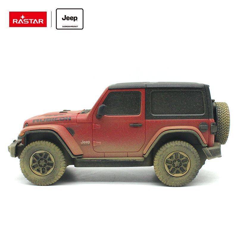 Jeep Wrangler Rubicon skala 1:24 Rastar 79500-4 samochód sterowany Muddy version