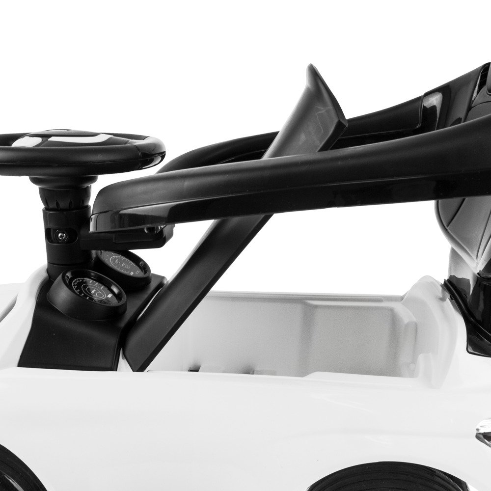 Jeździk interaktywny 3w1 autko pchacz samochodzik z kierownicą klakson