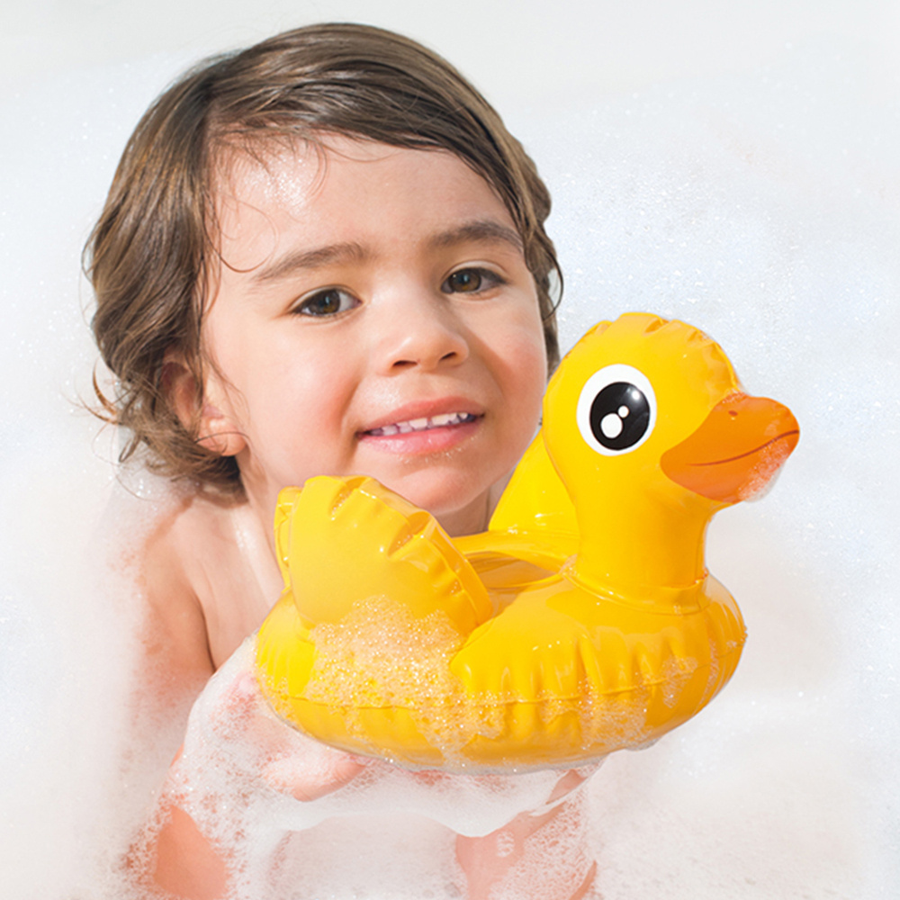 Kaczuszka do kąpieli, dmuchana zabawka do wody - kaczka Dakota INTEX 58590