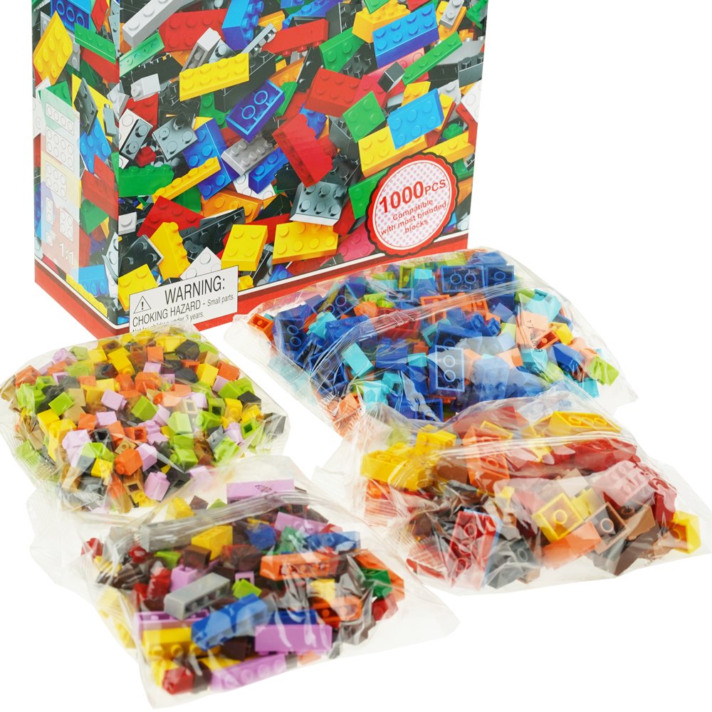 Klocki konstrukcyjne 1000 sztuk - pasują do LEGO