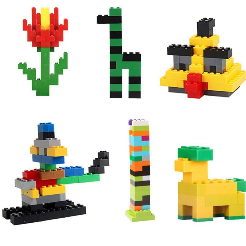 Klocki konstrukcyjne 1000 sztuk - pasują do Lego