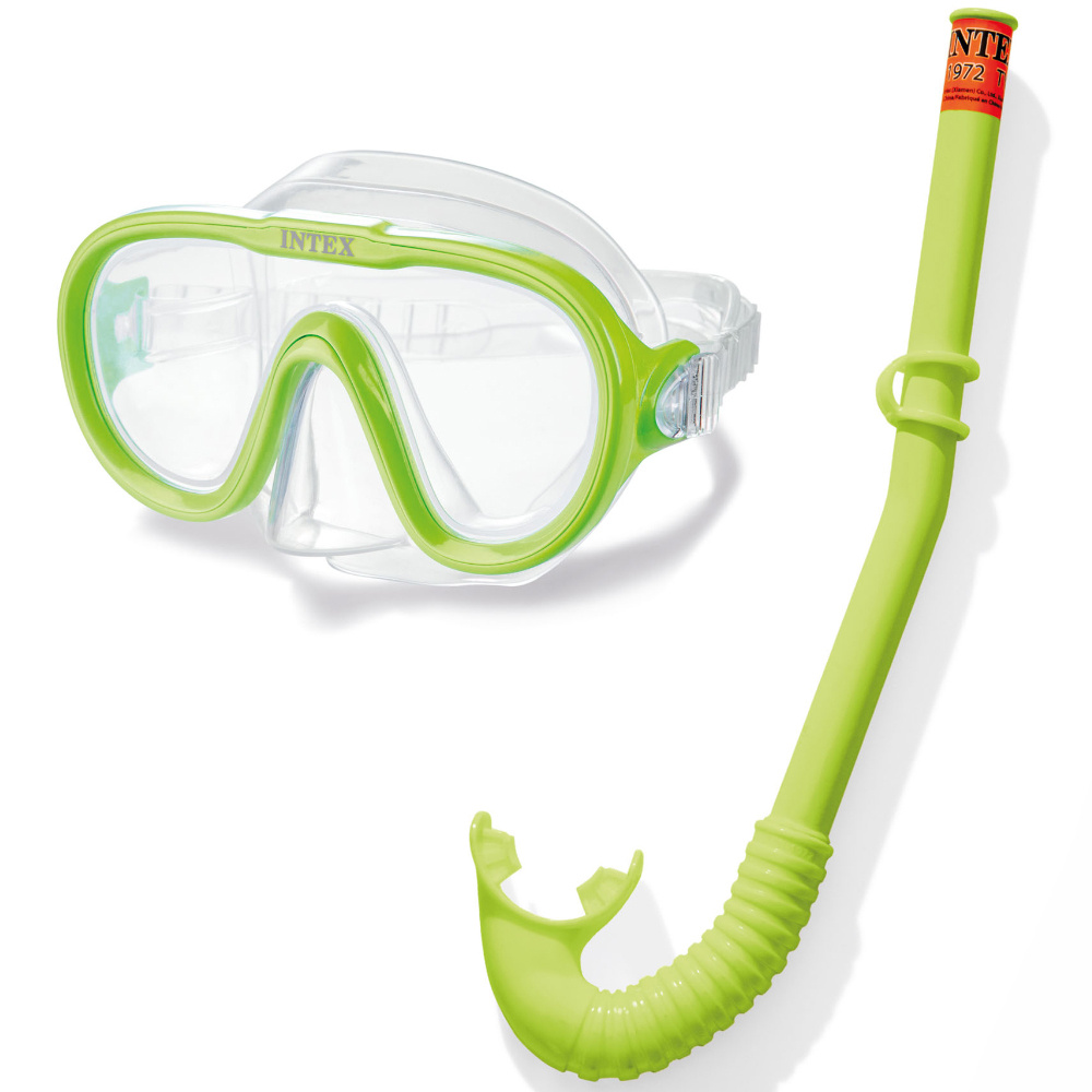 Maska/okulary do nurkowania z rurką zestaw INTEX 55642