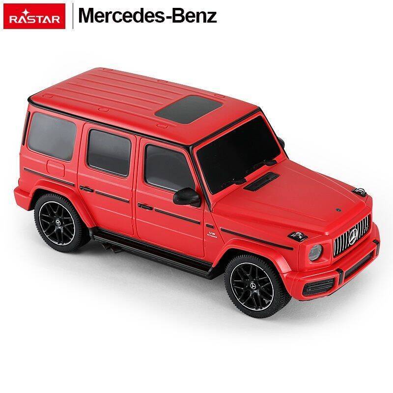 Mercedes-Benz G63 R/C skala 1:24 Rastar 95800 samochód sterowany czerwony