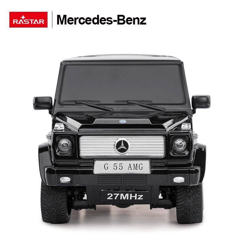 Mercedes G55 skala 1:24 Rastar 30500 samochód sterowany czarny