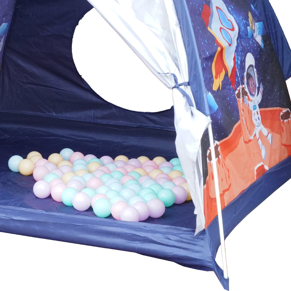 Namiot dla dzieci kosmos astronauta +  ok.100 piłek