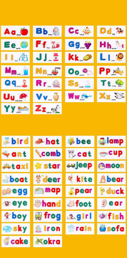 OUTLET  Drewniana gra w kombinację słów alfabet