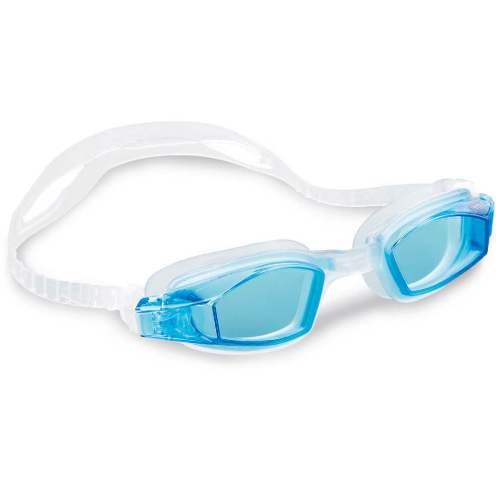 Okulary do pływania i nurkowania dla dziecka niebieskie INTEX 55682