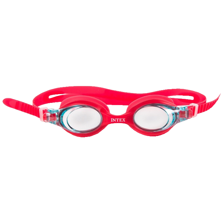 Okulary do pływania na basen czerwone INTEX 55693