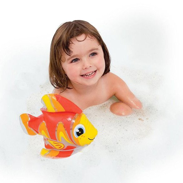 Rybka do kąpieli, dmuchana zabawka do wody - złota rybka Teddy INTEX 58590