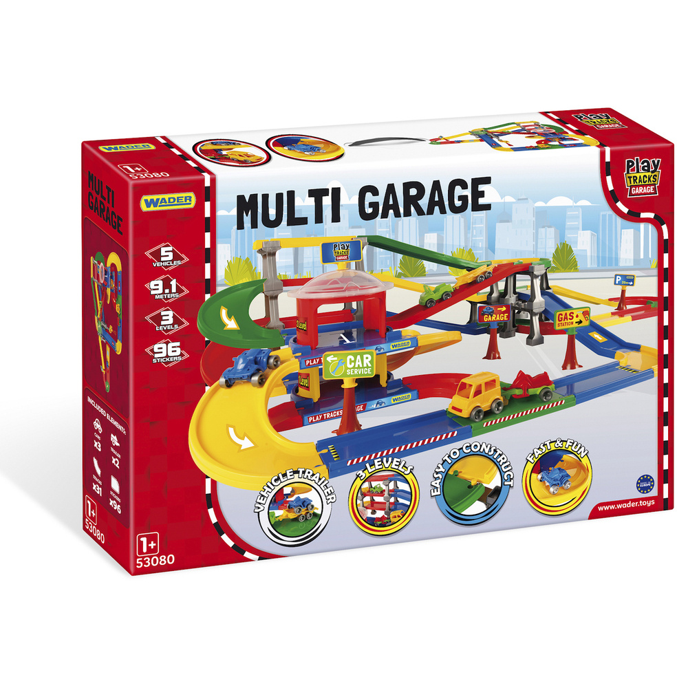 Wader Play Tracks Garage parking wielopoziomowy 53080