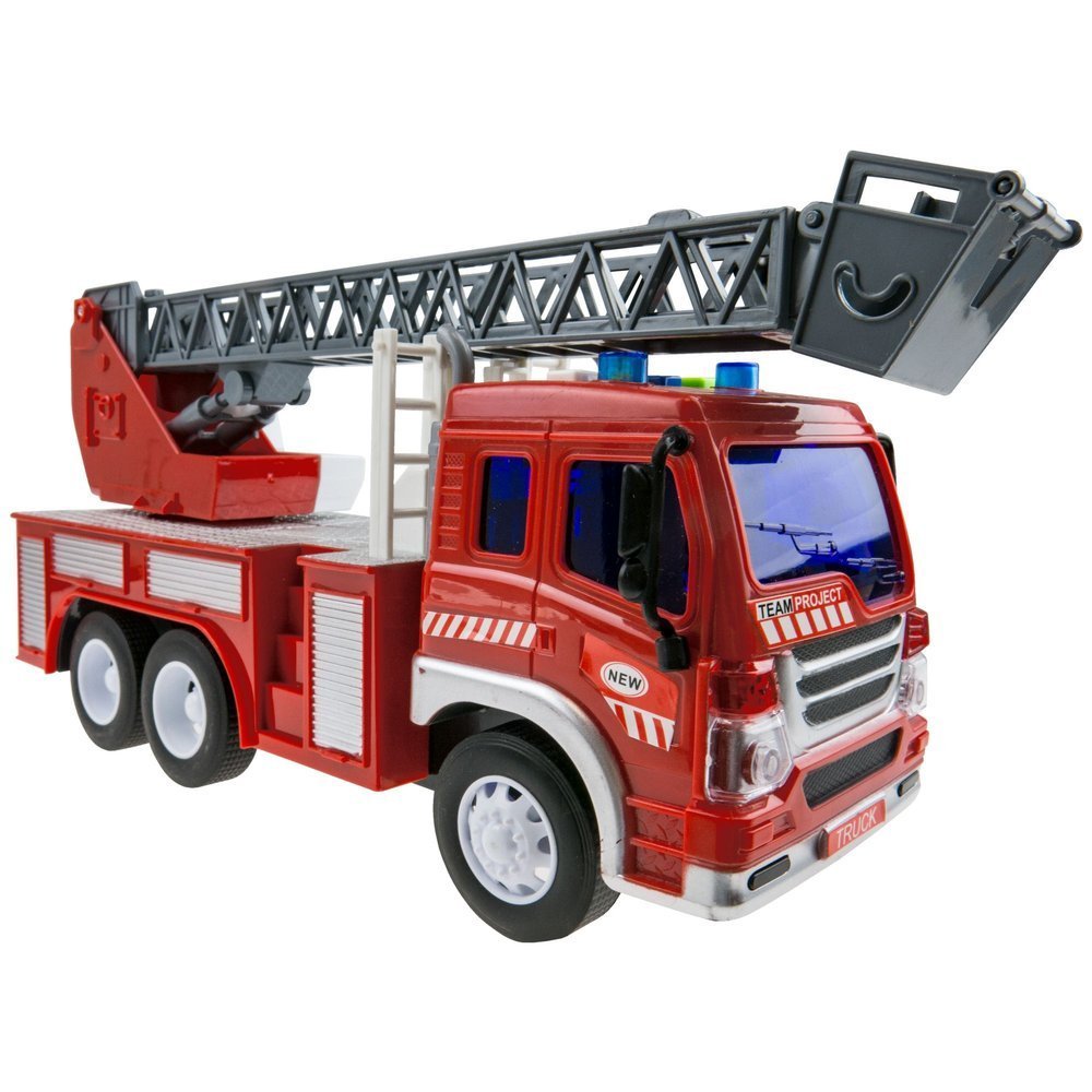 Wóz strażacki z wysuwaną drabiną Straż Pożarna