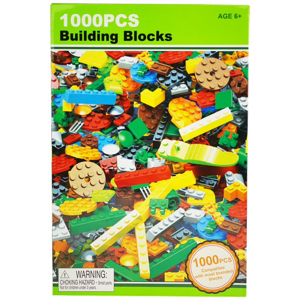 Zestaw Klocki konstrukcyjne pasują do Lego 2000 sztuk różne rodzaje