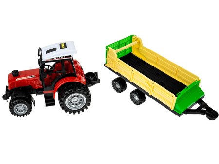 Zestaw dwóch ciągników z maszynami rolniczymi - dla Małego Rolnika