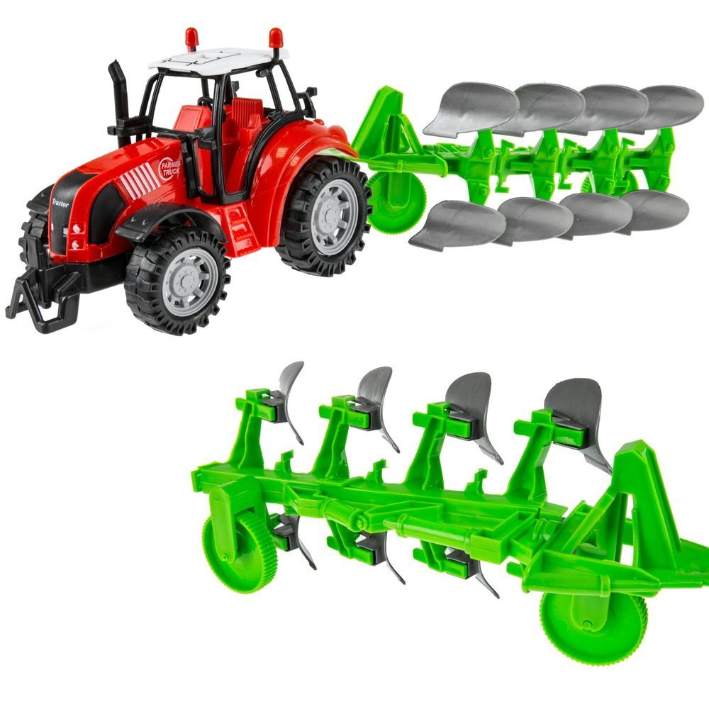 Zestaw Traktor Z Napedem Maszyny Rolnicze Chlopiec Pojazdy Kategorie Zabawki Samochody Traktory Kategorie Zabawki Samochody Wywrotki