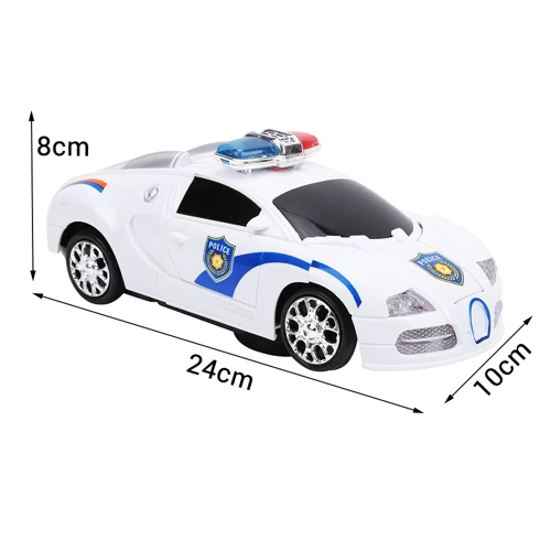 Auto robot Samochód Transformers 2w1 Policja