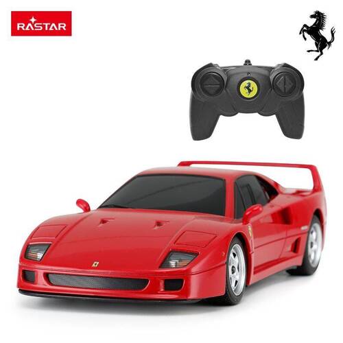 Ferrari F40 skala 1:24 Rastar 78800 samochód sterowany czerwony