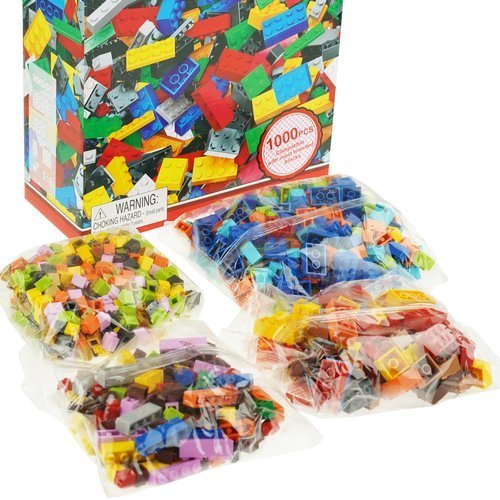 Klocki konstrukcyjne 1000 sztuk - pasują do LEGO