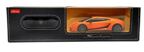 Lamborghini Superleggera skala 1:24 Rastar 26300 samochód sterowany pomarańczowy