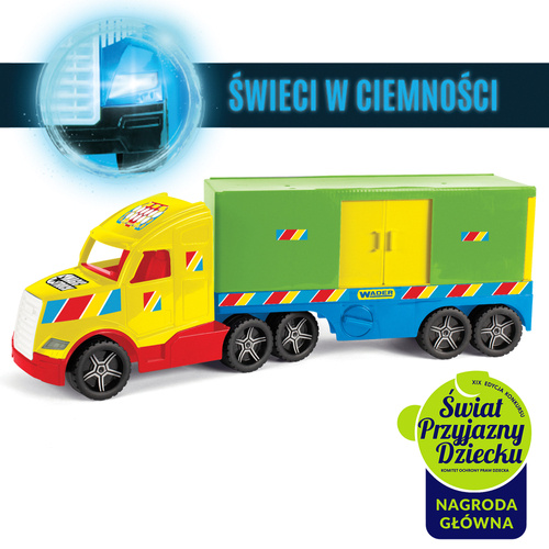 Magic Truck Technic laweta ze spychaczem 36431 Wader