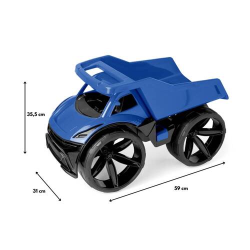 Maximus wywrotka granatowa samochód auto do piaskownicy piasku Wader 64020