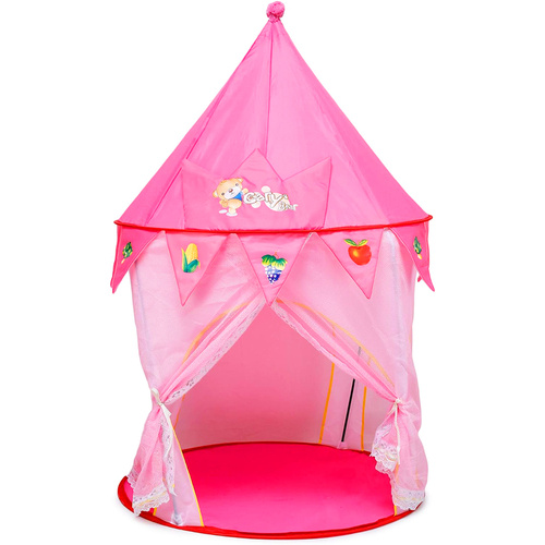 Namiot domek zamek dla dziewczynki do ogrodu domu