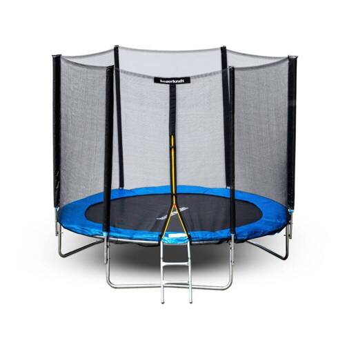 TRAMPOLINA OGRODOWA BAUERKRAFT Z SIATKĄ O ŚREDNICY 10FT 304 - 312CM