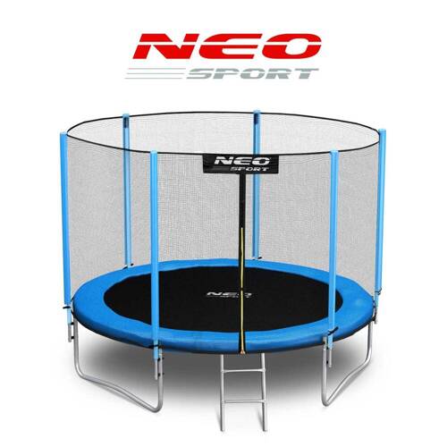 Trampolina ogrodowa 10ft/312cm z siatką zewnętrzną i drabinką