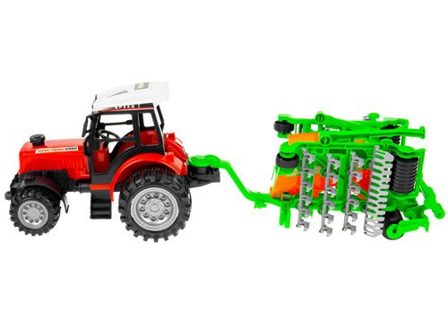 Zestaw 2 traktorów + Maszyny rolnicze Mały Farmer